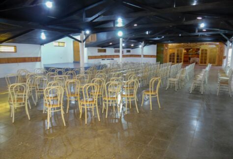 Interior Salón de eventos Club Estudiantes de Quilpué