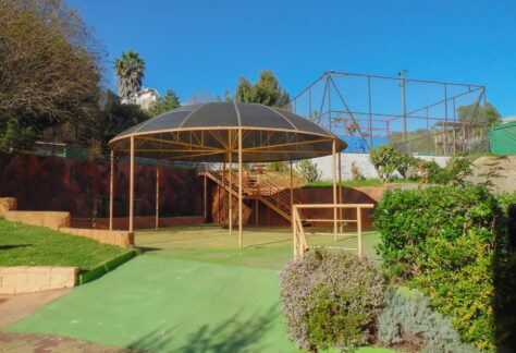 Pérgola Salón de eventos Club Estudiantes de Quilpué