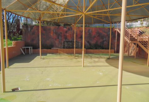 Pérgola Salón de eventos Club Estudiantes de Quilpué