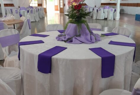 Interior Salón de eventos Club Estudiantes de Quilpué